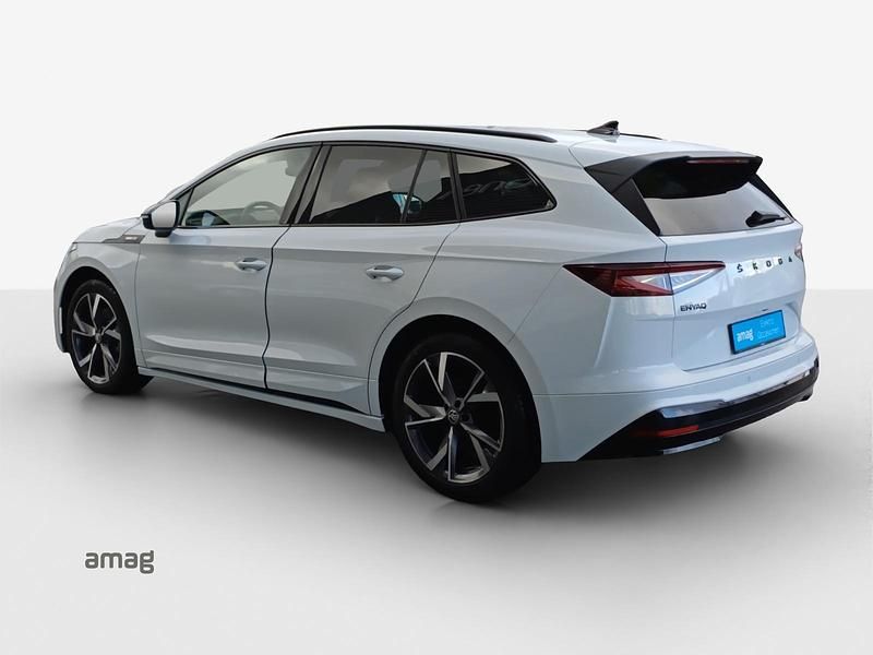 Gebraucht Skoda Enyaq iV SportLine 210 kW (286 PS) 2024 Moon weiss, metallic SUV
