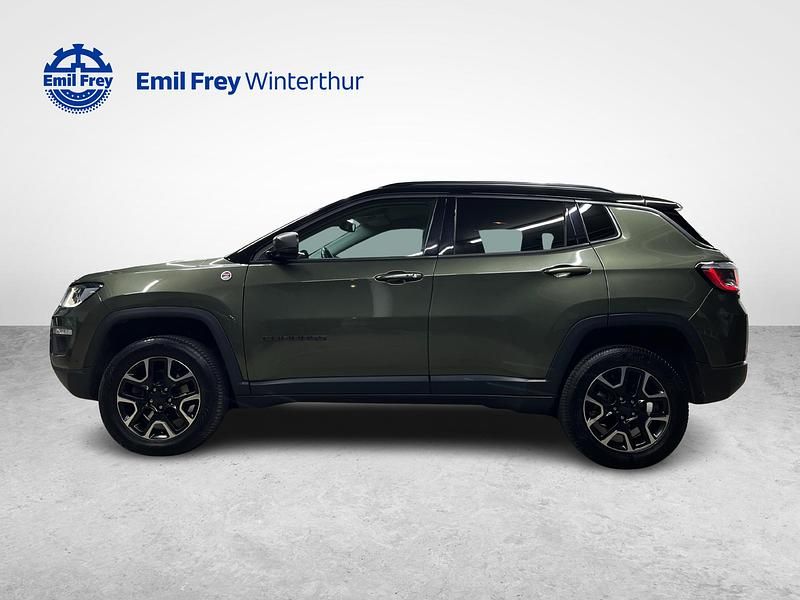 Gebraucht Jeep Compass Trailhawk 170 PS (125 kW) 2020 Grün SUV