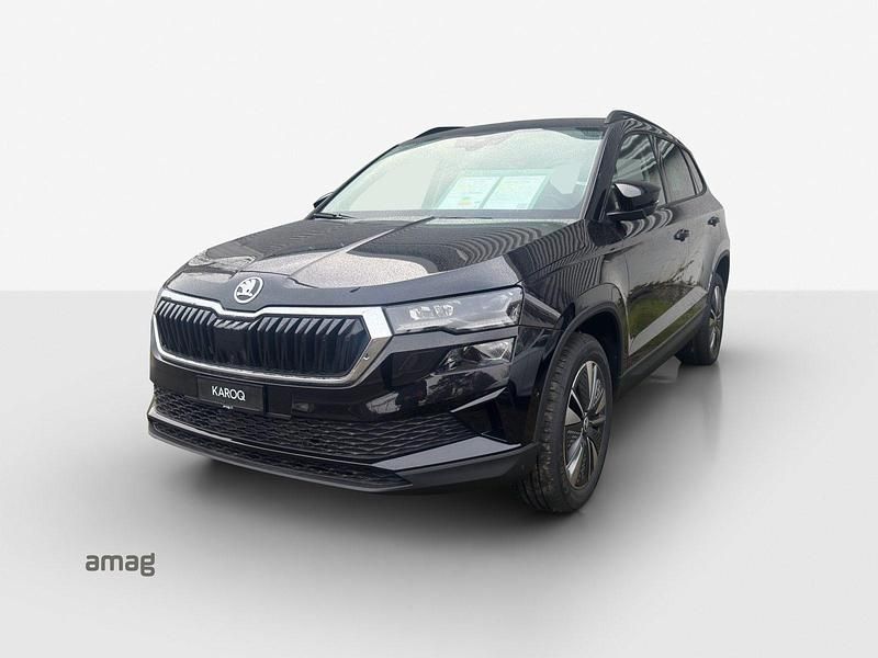 Neu Skoda Karoq Dynamic 150 PS (110 kW) 2025 Magic schwarz, perleffekt SUV