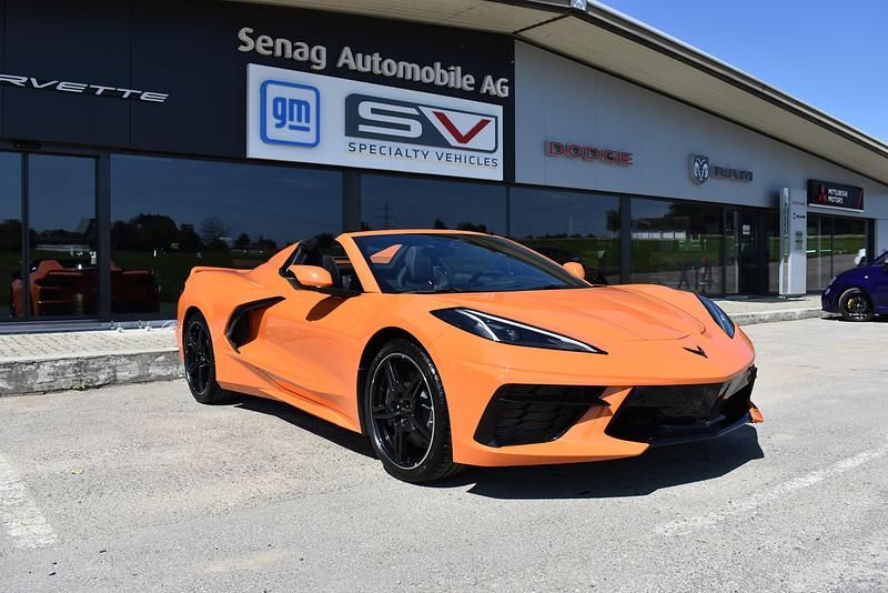 Orange Neu 2025 Chevrolet Corvette Stingray Cabrio | CHF 129’900 - Bild 1/4