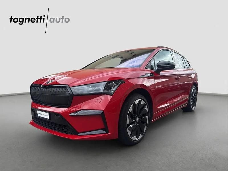 Rot Gebraucht 2025 Skoda Enyaq iV SportLine SUV | CHF 31’150 (Superpreis) - Bild 1/4
