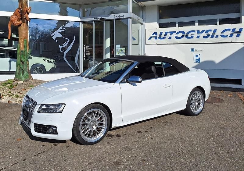 Weiss Gebraucht 2010 Audi S5 Cabrio | CHF 19’800 (Fairer Preis) - Bild 1/4
