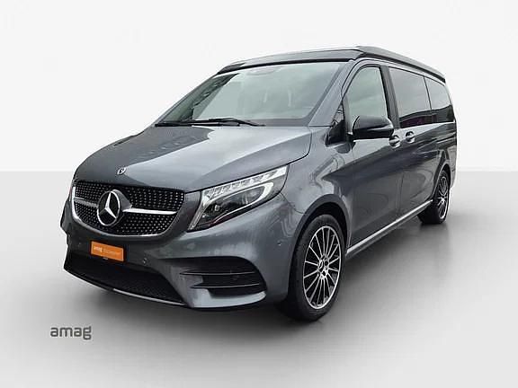 Gris Gebraucht 2022 Mercedes V300 Marco Polo Van / Kleinbus | CHF 66’990 (Superpreis) - Bild 1/4