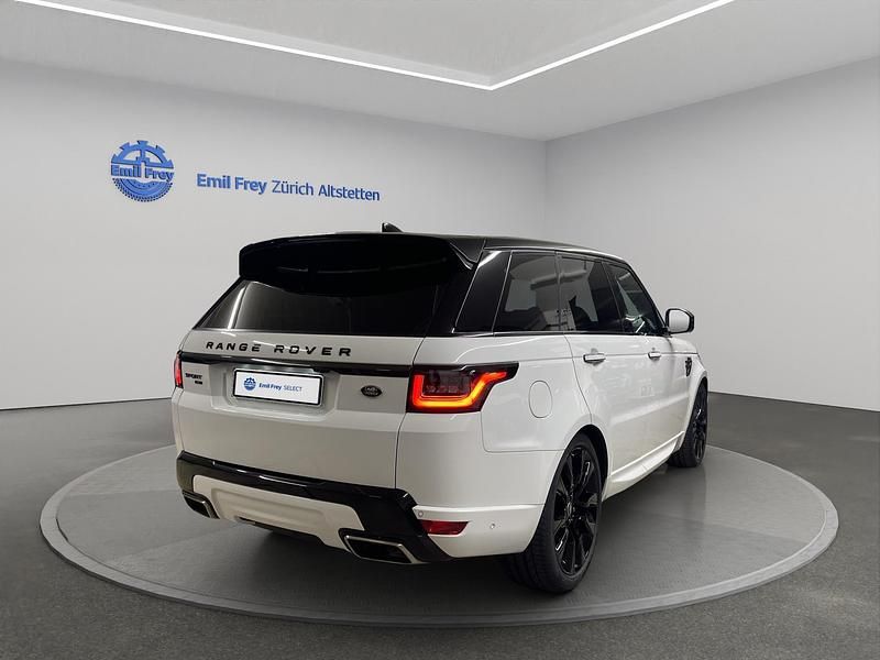 Gebraucht Land Rover Range Rover Sport 400 PS (294 kW) 2020 Weiss SUV