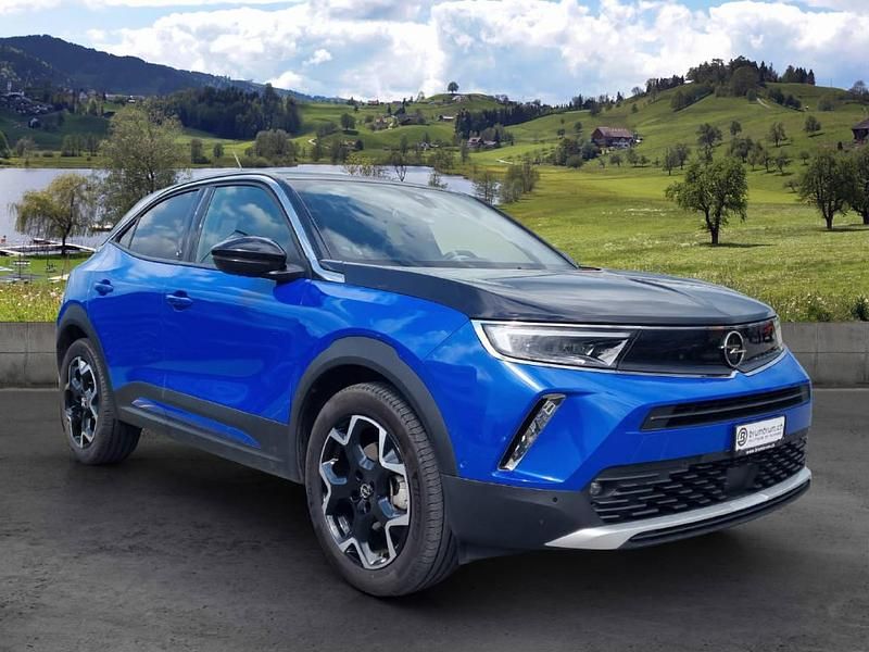 Blau Gebraucht 2021 Opel Mokka-e Ultimate SUV | CHF 19’850 (Guter Preis) - Bild 1/4