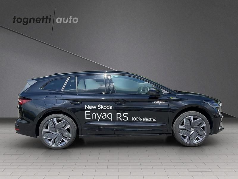 Gebraucht Skoda Enyaq iV RS 219 kW (299 PS) 2023 Schwarz SUV