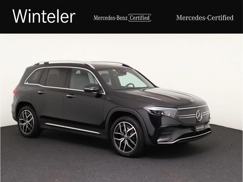 Gebraucht Mercedes EQB350 AMG line 214 kW (292 PS) 2022 Schwarz SUV