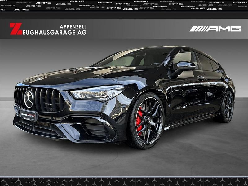 Gebraucht Mercedes CLA45 AMG Shooting Brake AMG 422 PS (310 kW) 2021 Schwarz Kombi