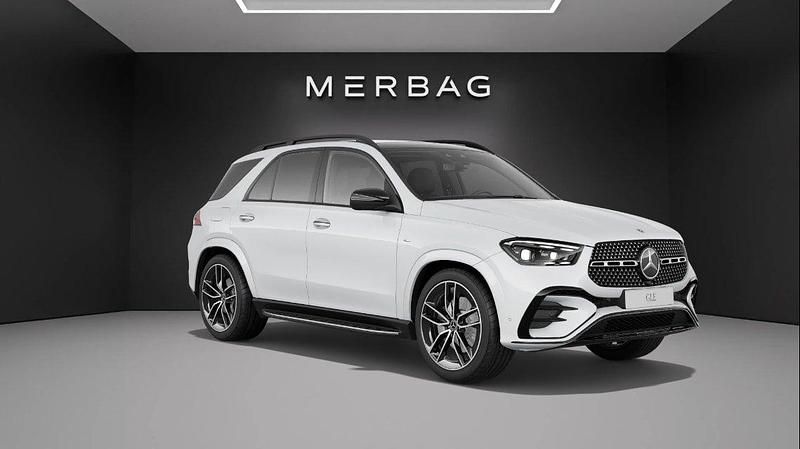 Neu Mercedes GLE400 381 PS (280 kW) 2025 Weiss Kombi