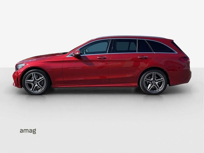 Gebraucht Mercedes C400 AMG line 333 PS (244 kW) 2020 Rot Kombi