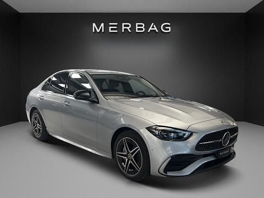 Silber Gebraucht 2024 Mercedes C300e AMG line Limousine | CHF 51’000 (Superpreis) - Bild 1/4
