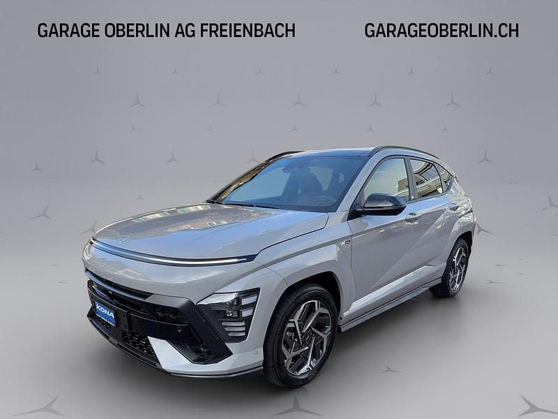 Grau Gebraucht 2024 Hyundai Kona N Line SUV | CHF 29’900 (Superpreis) - Bild 1/4