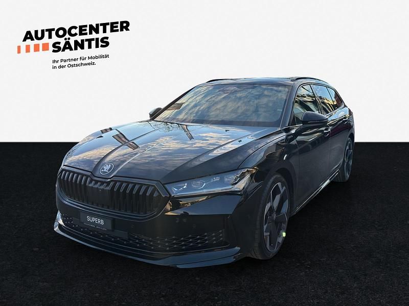 Schwarz Neu 2025 Skoda Superb SportLine Kombi | CHF 68’200 (Teuer) - Bild 1/4