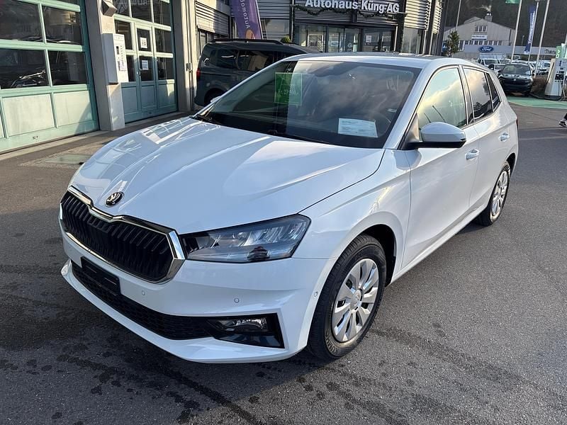 Neu Skoda Fabia Selection 116 PS (85 kW) 2025 Weiss Limousine