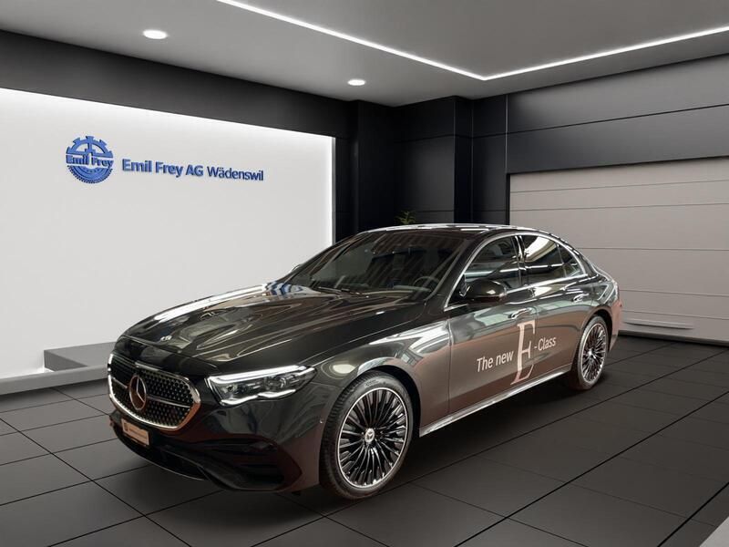 Grau Gebraucht 2023 Mercedes E220 AMG line Limousine | CHF 75’800 (Fairer Preis) - Bild 1/4