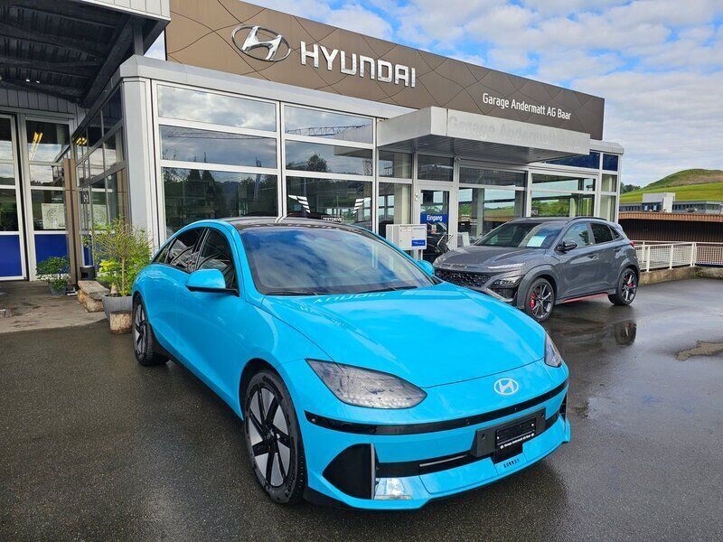 Blau Gebraucht 2024 Hyundai Ioniq 6 Edition Limousine | CHF 50’870 (Fairer Preis) - Bild 1/4
