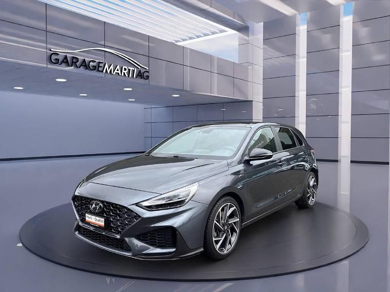 Schwarz Gebraucht 2020 Hyundai i30 N Line Limousine | CHF 23’800 (Teuer) - Bild 1/4