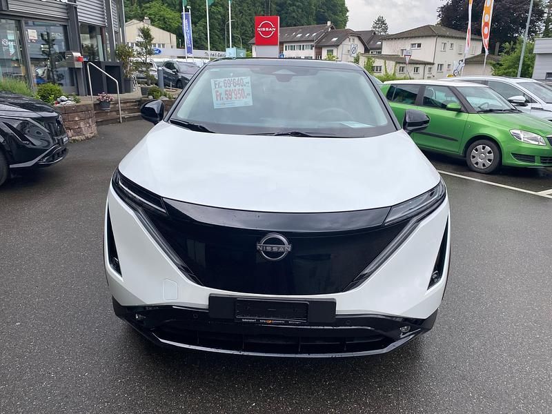 Neu Nissan Ariya Evolve 289 kW (394 PS) 2025 Weiss SUV