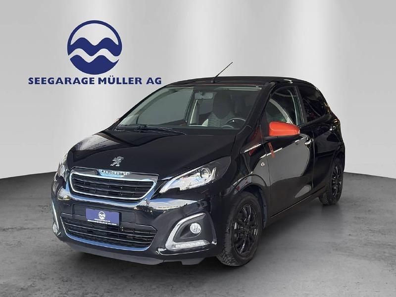 Schwarz Gebraucht 2016 Peugeot 108 Roland Garros Limousine | CHF 8’800 (Fairer Preis) - Bild 1/4