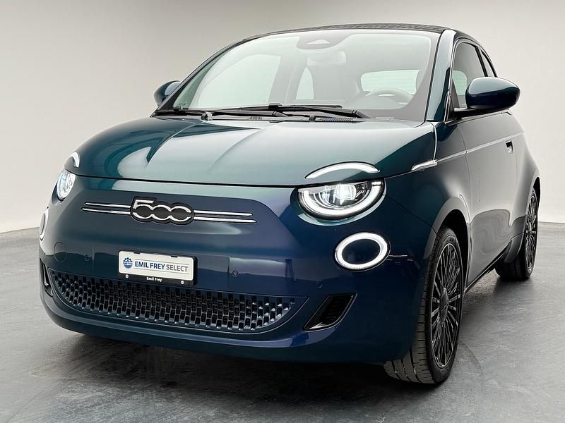 Gebraucht Fiat 500e La Prima 86 kW (118 PS) 2021 Grün Cabrio