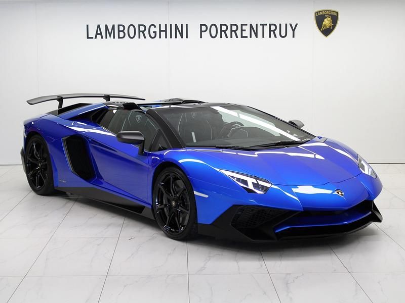 Blau Gebraucht 2017 Lamborghini Aventador Cabrio | CHF 528’500 - Bild 1/4