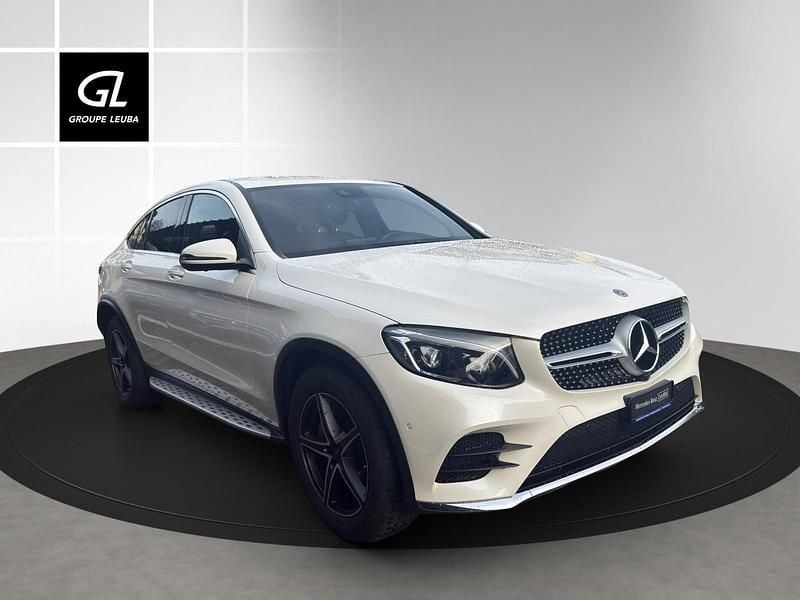 Weiss Gebraucht 2018 Mercedes GLC250 AMG Coupé | CHF 29’900 (Fairer Preis) - Bild 1/4