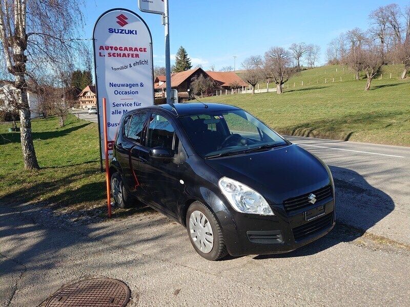 Gebraucht Suzuki Splash GL 94 PS (69 kW) 2011 Schwarz Kleinwagen