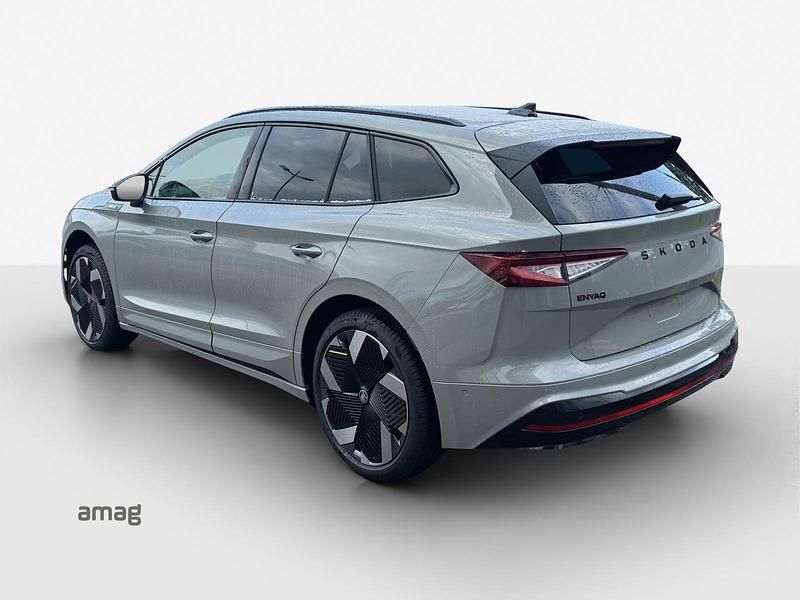 Neu Skoda Enyaq iV RS 250 kW (340 PS) 2025 Moon weiss, metallic SUV
