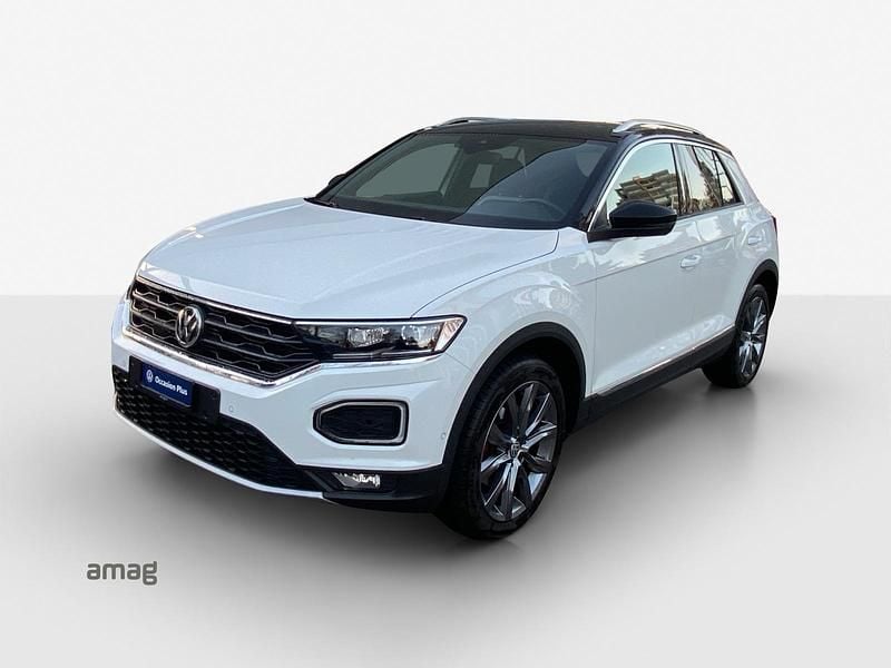 Pure white schwarz Gebraucht 2020 VW T-Roc Sport SUV | CHF 26’490 (Fairer Preis) - Bild 1/4