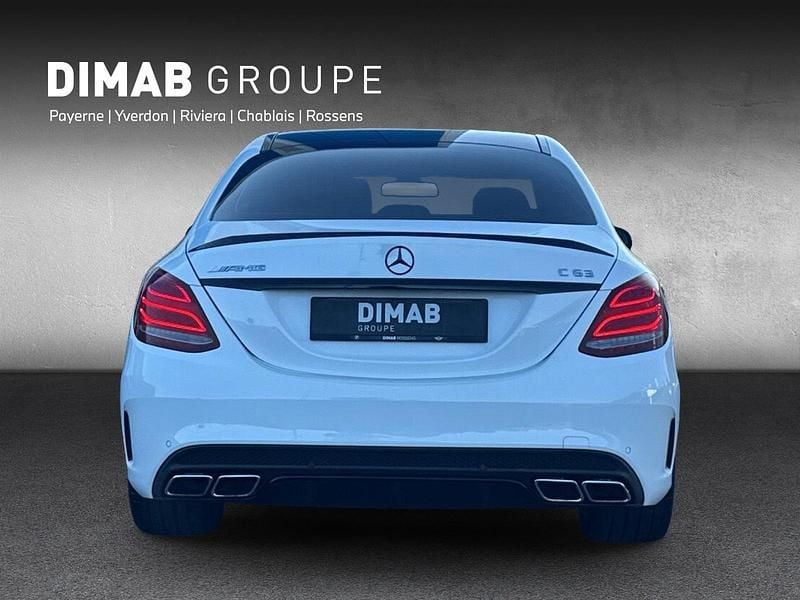 Gebraucht Mercedes C63 AMG AMG 476 PS (350 kW) 2018 Weiss Limousine