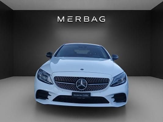Gebraucht Mercedes C200 AMG line 184 PS (135 kW) 2020 Weiss Coupé