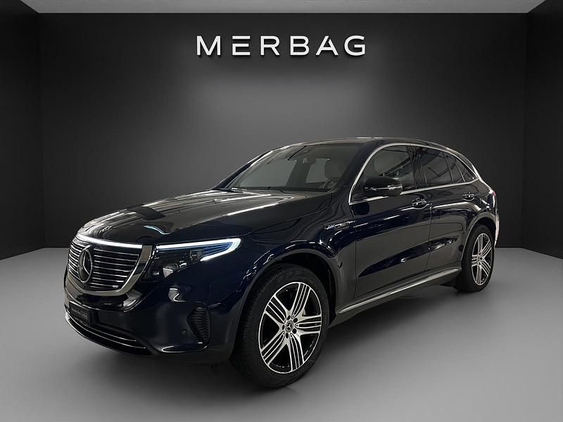 Gebraucht Mercedes EQC400 300 kW (408 PS) 2021 Blau SUV