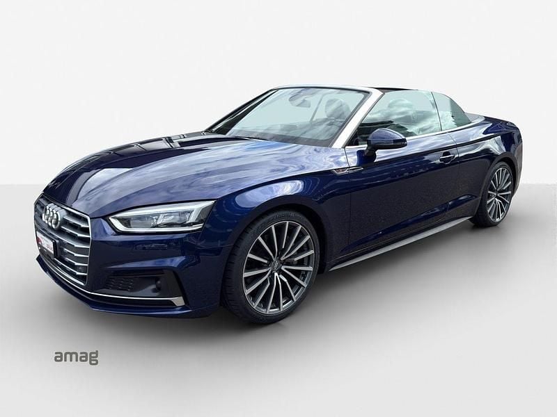 Navarrablau metallic Gebraucht 2019 Audi A5 Cabriolet Sport Cabrio | CHF 30’990 (Guter Preis) - Bild 1/4