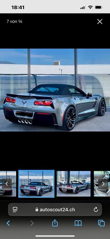 Gebraucht Chevrolet Corvette 660 PS (485 kW) 2016 Cabrio