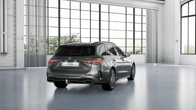 Neu Mercedes C220 197 PS (144 kW) 2025 Grau Kombi