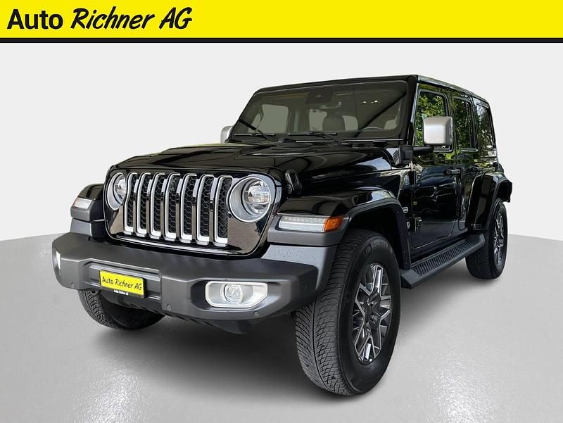 Gebraucht Jeep Wrangler Sahara 381 PS (280 kW) 2022 Schwarz SUV