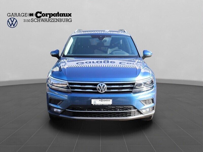 Blau Gebraucht 2021 VW Tiguan Allspace Highline SUV | CHF 37’900 (Fairer Preis) - Bild 1/4