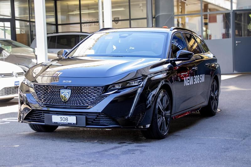Schwarz Gebraucht 2023 Peugeot 308 SW GT Kombi | CHF 29’500 - Bild 1/4