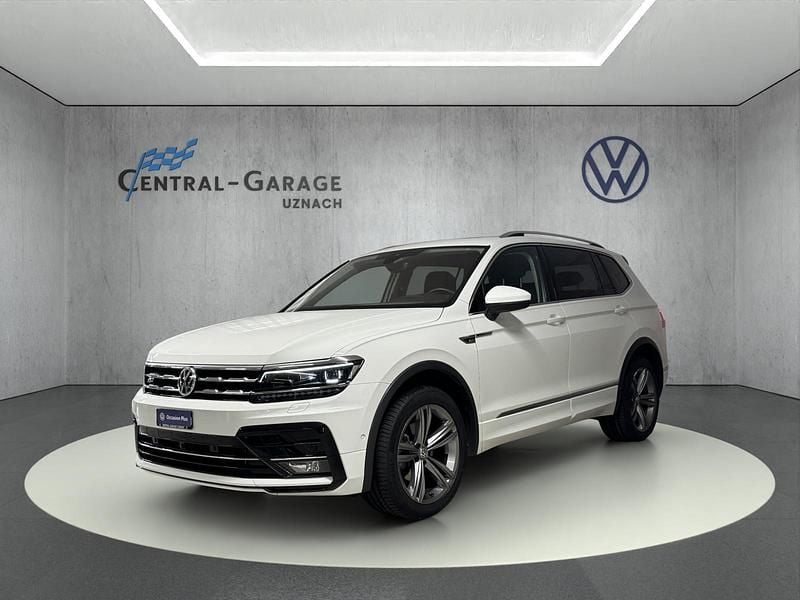 Weiss Gebraucht 2021 VW Tiguan Allspace Highline SUV | CHF 27’500 (Fairer Preis) - Bild 1/4