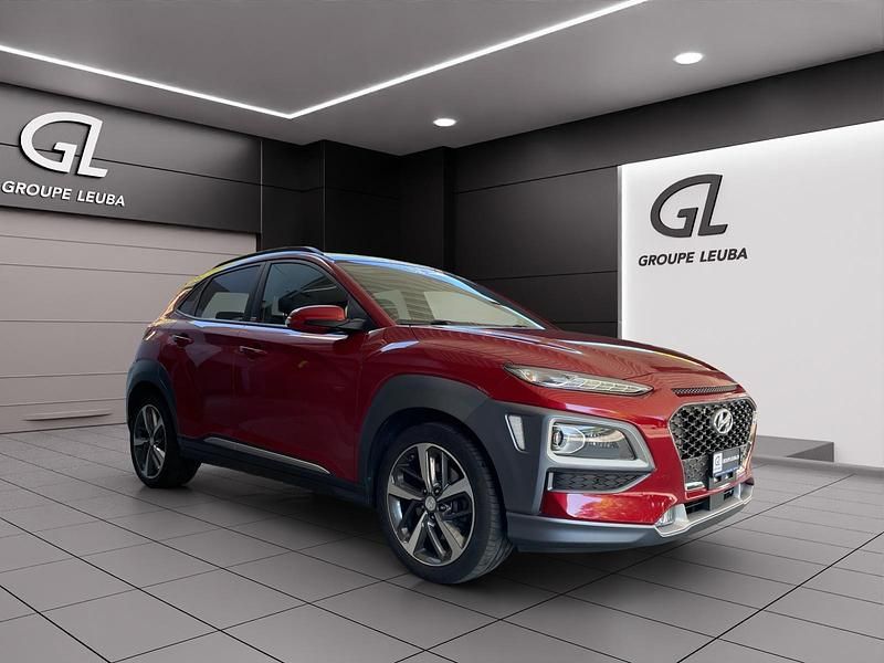 Gebraucht Hyundai Kona 177 PS (130 kW) 2018 Rot SUV
