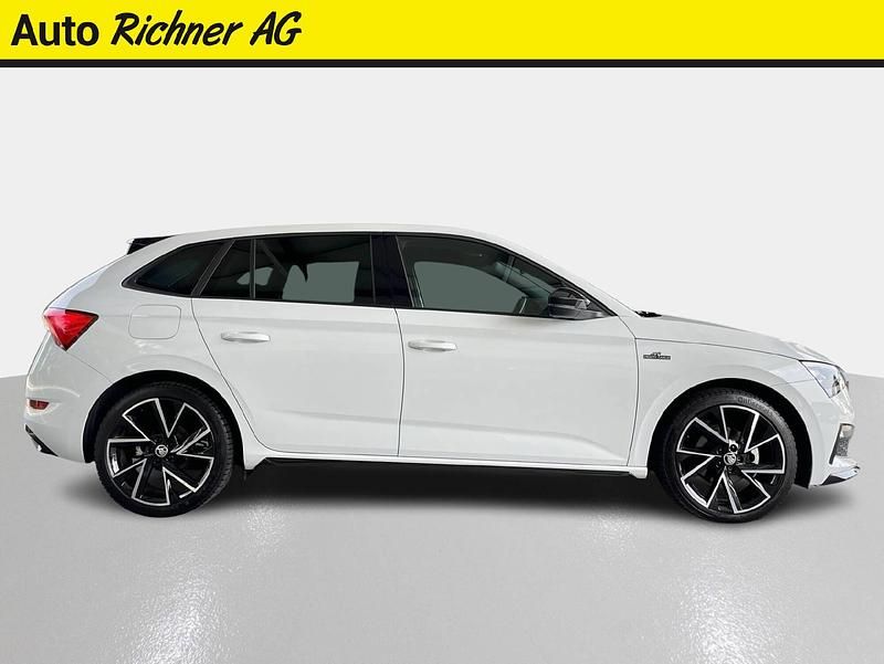 Gebraucht Skoda Scala Monte Carlo 150 PS (110 kW) 2021 Weiss Kleinwagen