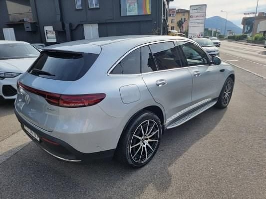 Gebraucht Mercedes EQC400 AMG line 300 kW (408 PS) 2021 Silber SUV