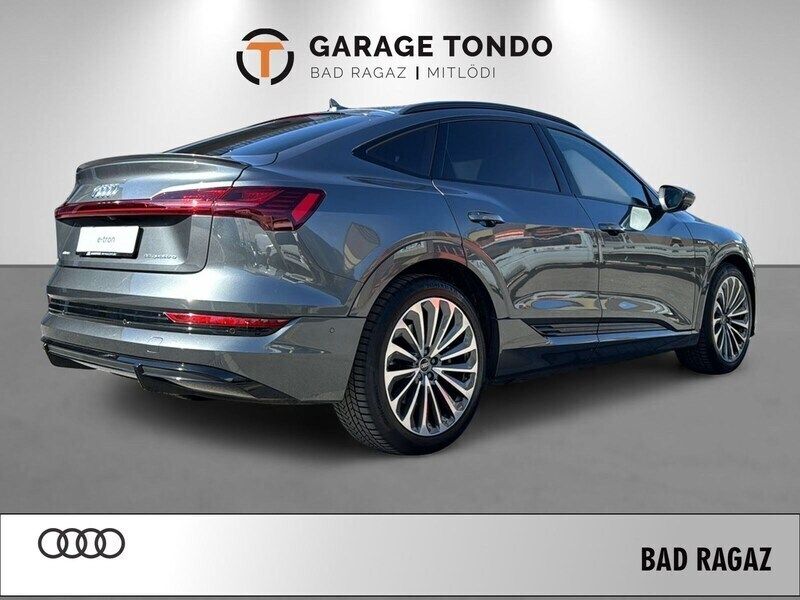 Gebraucht Audi e-tron Sportback S-Line 300 kW (408 PS) 2021 Grau SUV