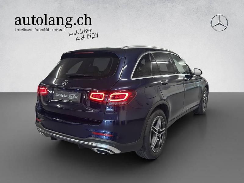 Gebraucht Mercedes GLC400d AMG line 330 PS (242 kW) 2020 Blau SUV