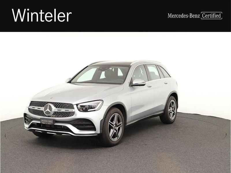 Gebraucht Mercedes GLC200 AMG line 197 PS (144 kW) 2021 Silber SUV