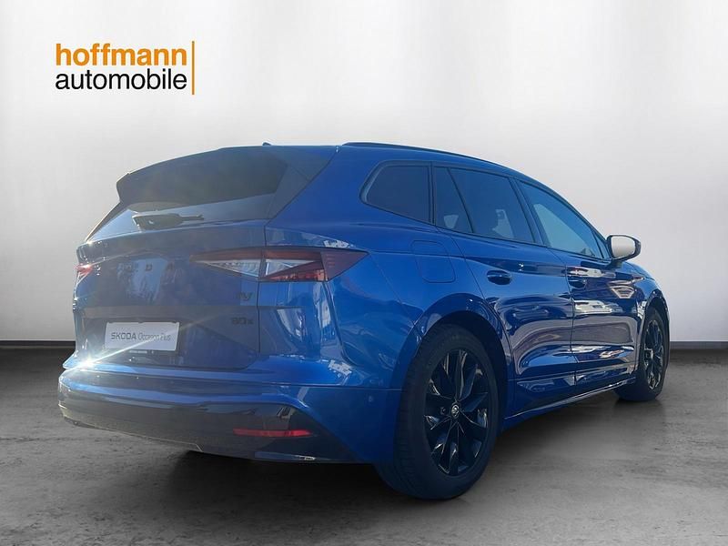 Gebraucht Skoda Enyaq iV SportLine 194 kW (265 PS) 2022 Blau SUV