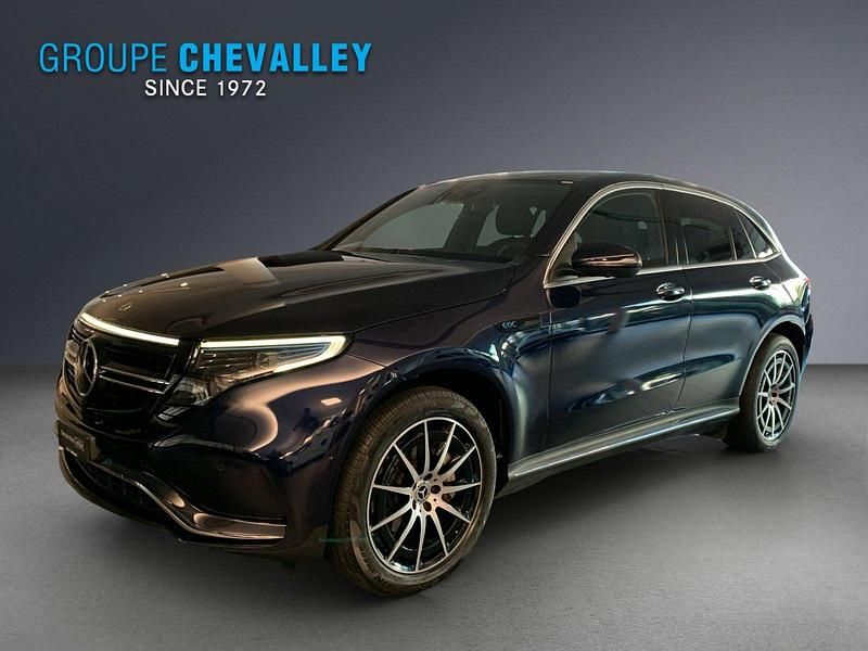 Gebraucht Mercedes EQC400 AMG line 300 kW (408 PS) 2021 Blau SUV