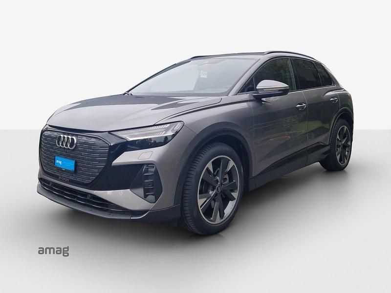 Gris typhon métallisé Gebraucht 2022 Audi Q4 e-tron Ambiente SUV | CHF 35’900 (Fairer Preis) - Bild 1/4