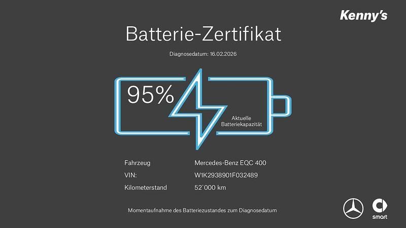 Gebraucht Mercedes EQC400 AMG line 300 kW (408 PS) 2021 SUV