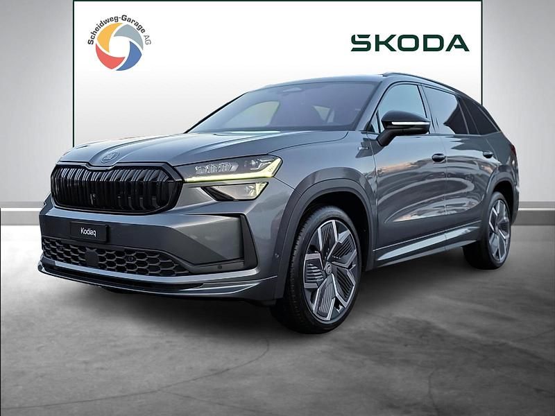 Grau Gebraucht 2025 Skoda Kodiaq SportLine SUV | CHF 63’810 - Bild 1/4